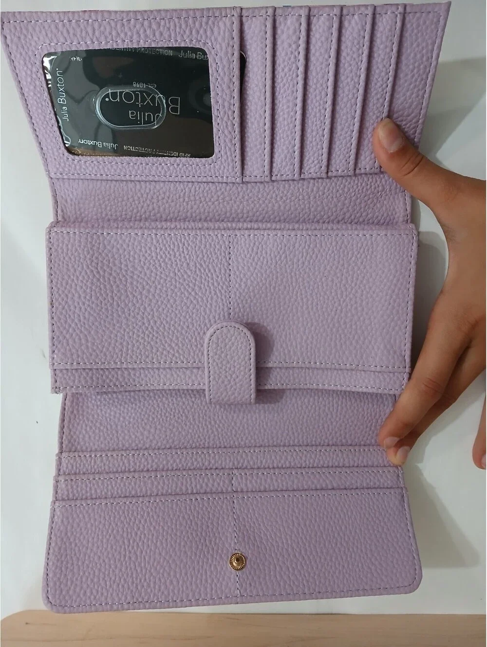 WOMEN'S JULIA BUXTON COLORFUL ROSE WALLET